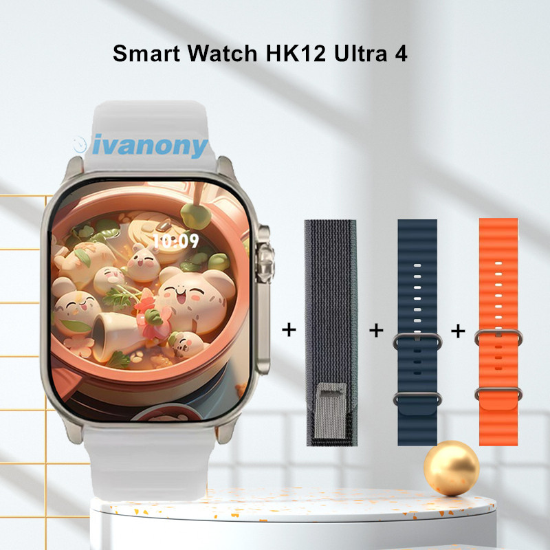 Smartwatch Watch Whatsapp - HK12 Ultra 4 Smart Watch 49mm