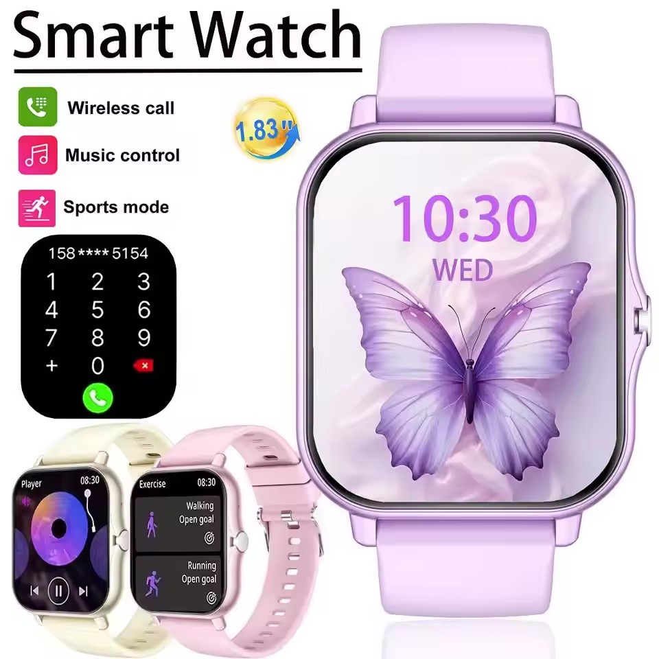 Smartwatch Latest Watches For Women - Latest Upgraded Fashion Design 1.83-inch Full-Screen