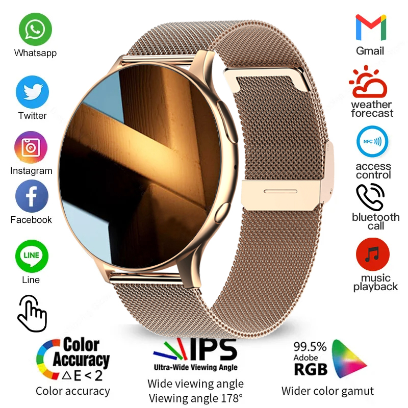 Smartwatch Professional Watches For Men - 2026 Women Bluetooth Call SmartWatch Heart