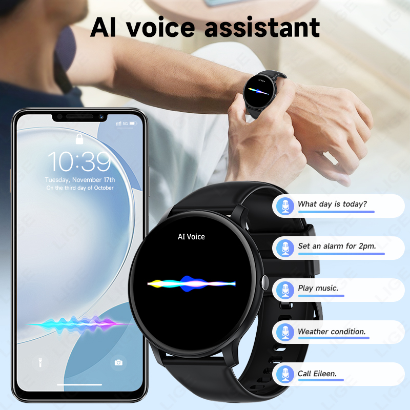 LIGE Bluetooth Call Women Smar - Smartwatch Latest Watches For Women recension och pris