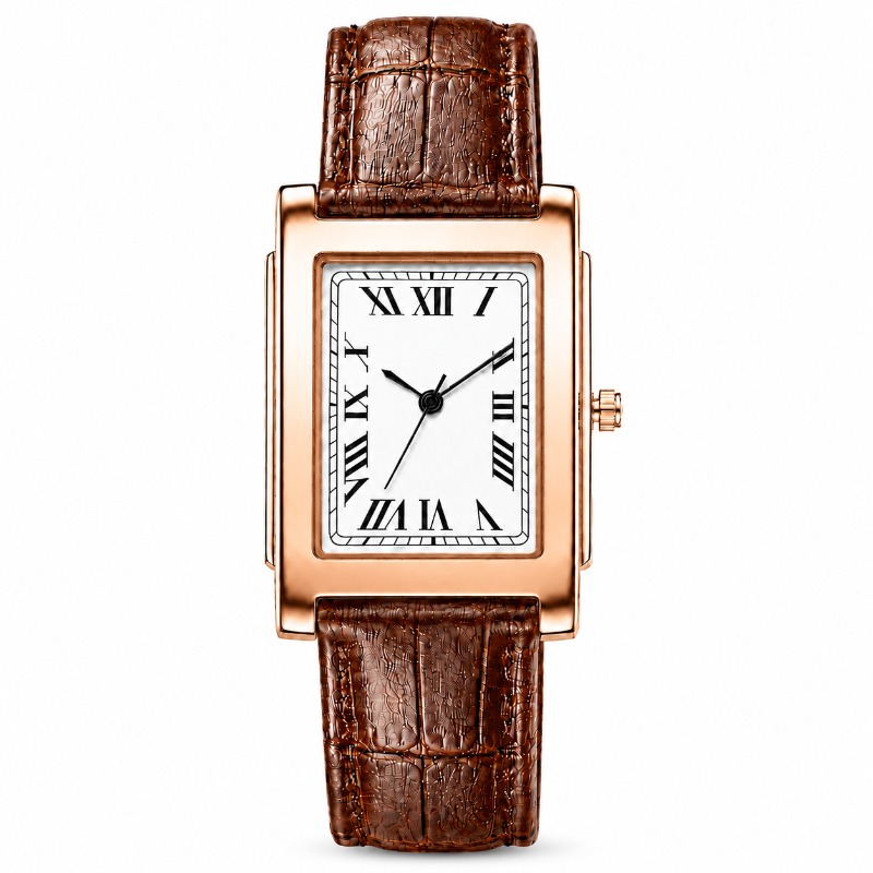 Minimalist Rectangle Men Watch - Smartwatch Vintage Watches For Men recension och pris