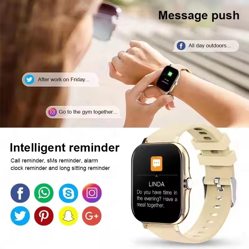 Latest Upgraded Fashion Design - Smartwatch Latest Watches For Women recension och pris
