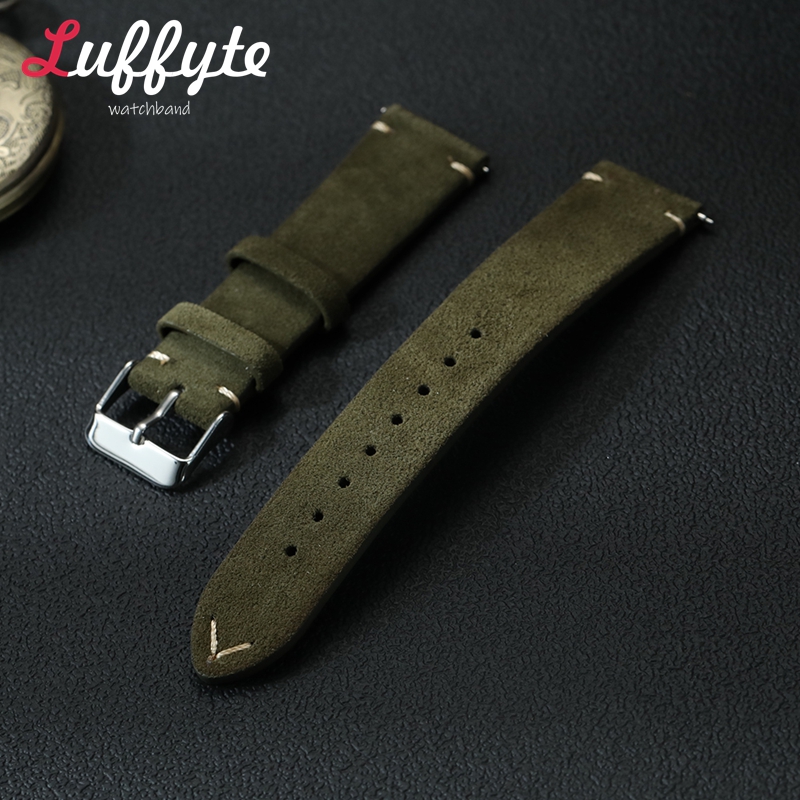 Vintage Suede Leather Watch Ba - Smartwatch Vintage Watches For Men recension och pris