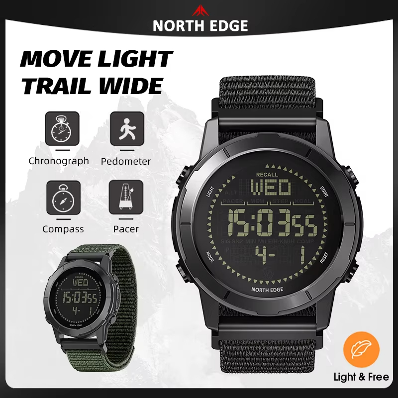 NORTH EDGE LITECORE 2026 Men's - Altimeter Compass Watch recension och pris
