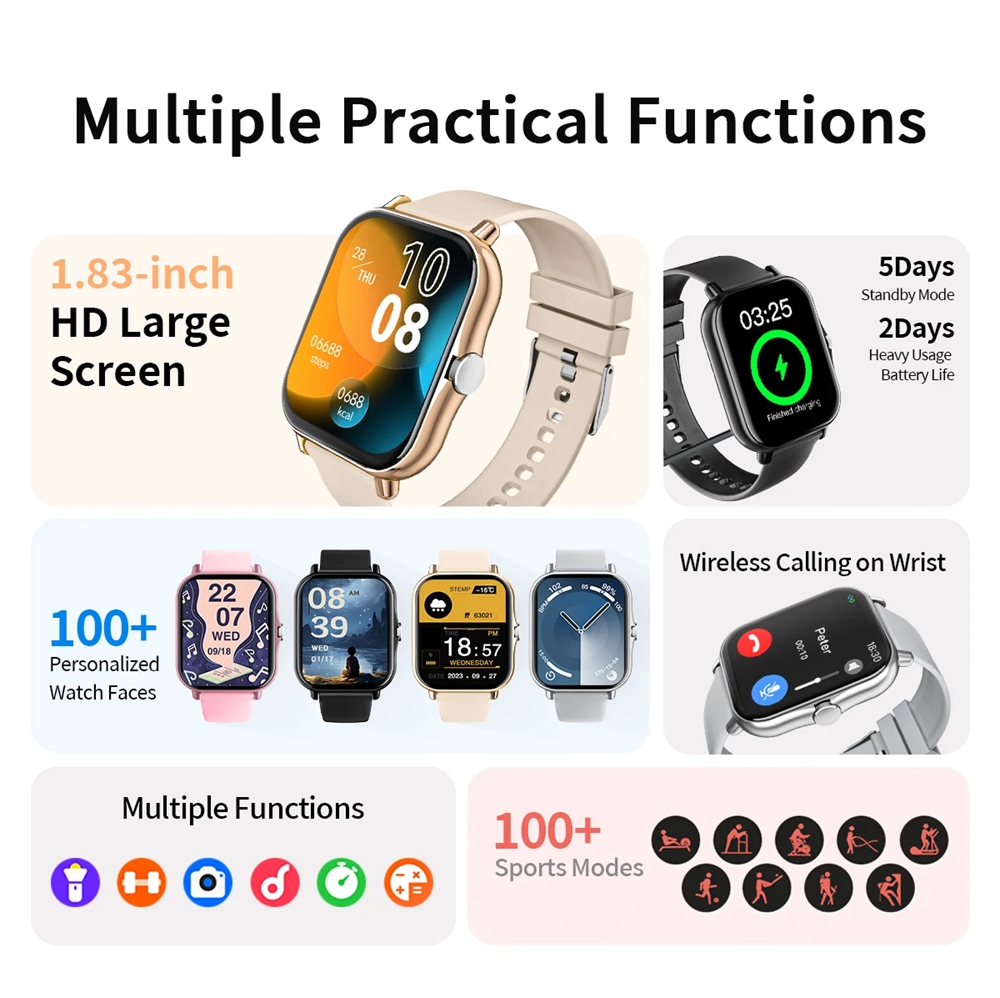 Latest Upgraded Fashion Design - Smartwatch Latest Watches For Women recension och pris
