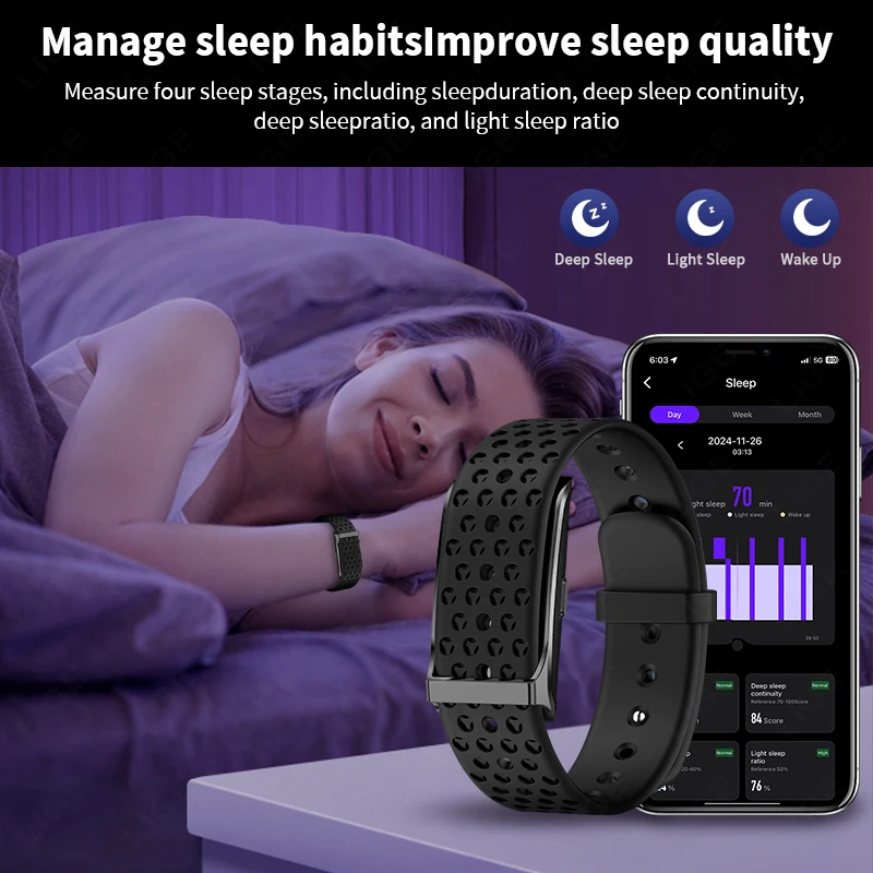 LIGE No Screen Smart Watch Hea - Smartwatch Latest Watches For Women recension och pris