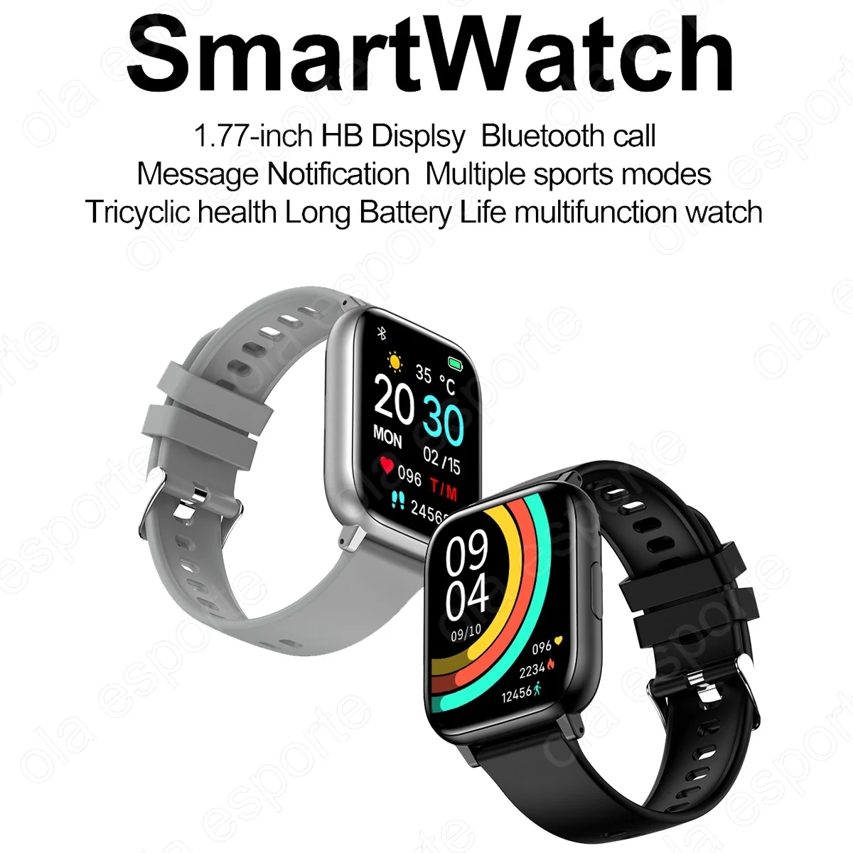 New 1.77 Inch Smart Watch Men  - Smartwatch Health Watches For Women recension och pris
