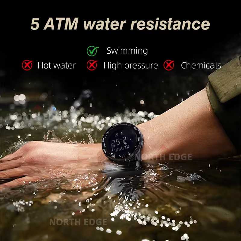 NORTH EDGE 2025 TERRAX Men's D - Altimeter Compass Watch recension och pris
