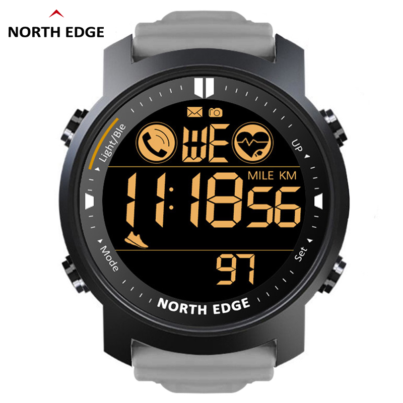 NORTH EDGE Smart Watch Men Hea - Smartwatch Running Watches For Men recension och pris