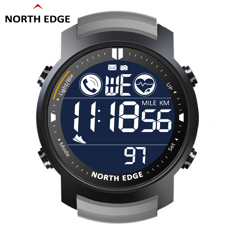 NORTH EDGE Smart Watch Men Hea - Smartwatch Running Watches For Men recension och pris