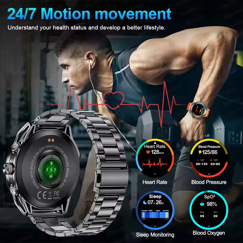 High-end Sport Smart watch 10A - Smartwatch Running Watches For Men recension och pris