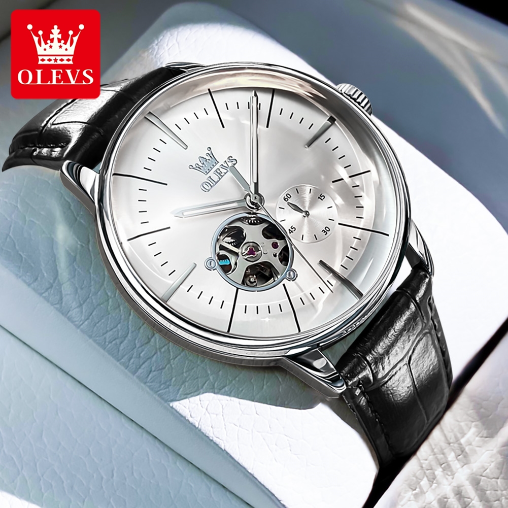 OLEVS 6708 Fashion Men's Watch - Anti-Magnetic Watch recension och pris