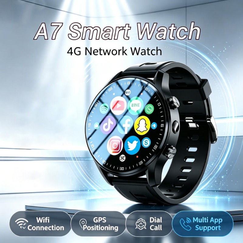 Android A7 Smart Watch Support - Smartwatch Running Watches For Men recension och pris