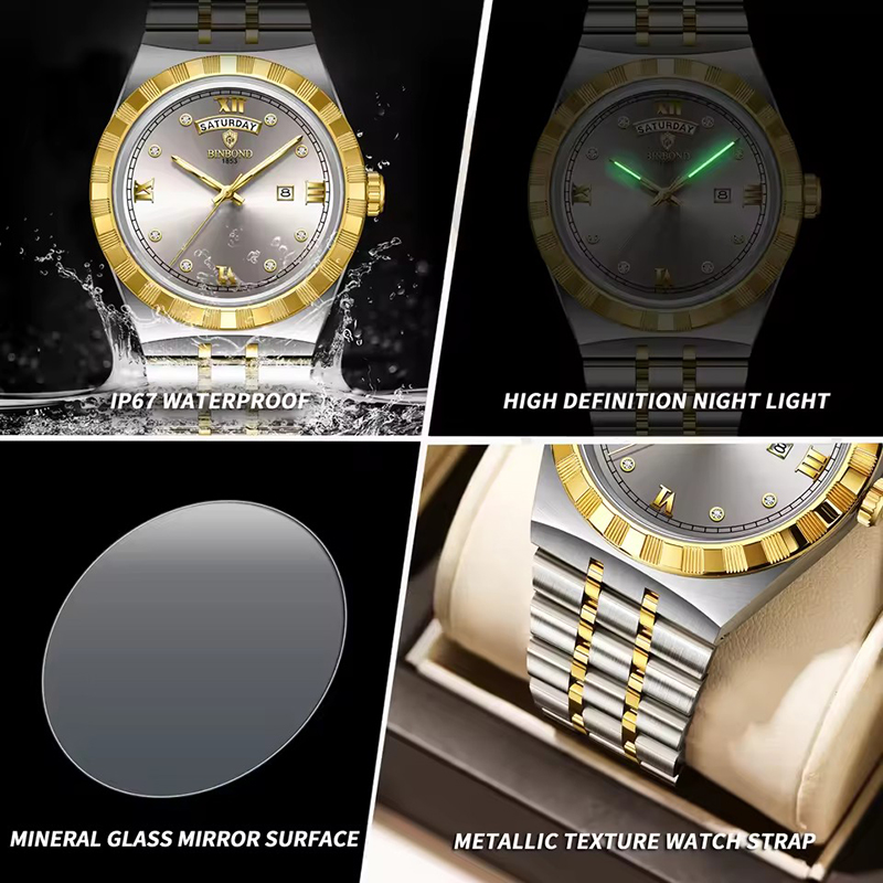 BINBOND Men's Watch Fashion Tr - Smartwatch Trending Watches For Men recension och pris