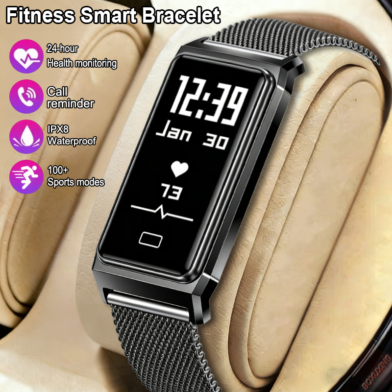 New Men Women Fitness Tracker  - Smartwatch Health Watches For Women recension och pris