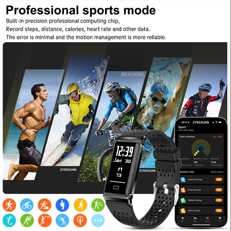 New Men Women Fitness Tracker  - Smartwatch Health Watches For Women recension och pris