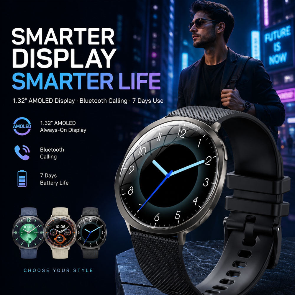 2026 Premium AMOLED Smart Watc - Smartwatch Health Watches For Women recension och pris