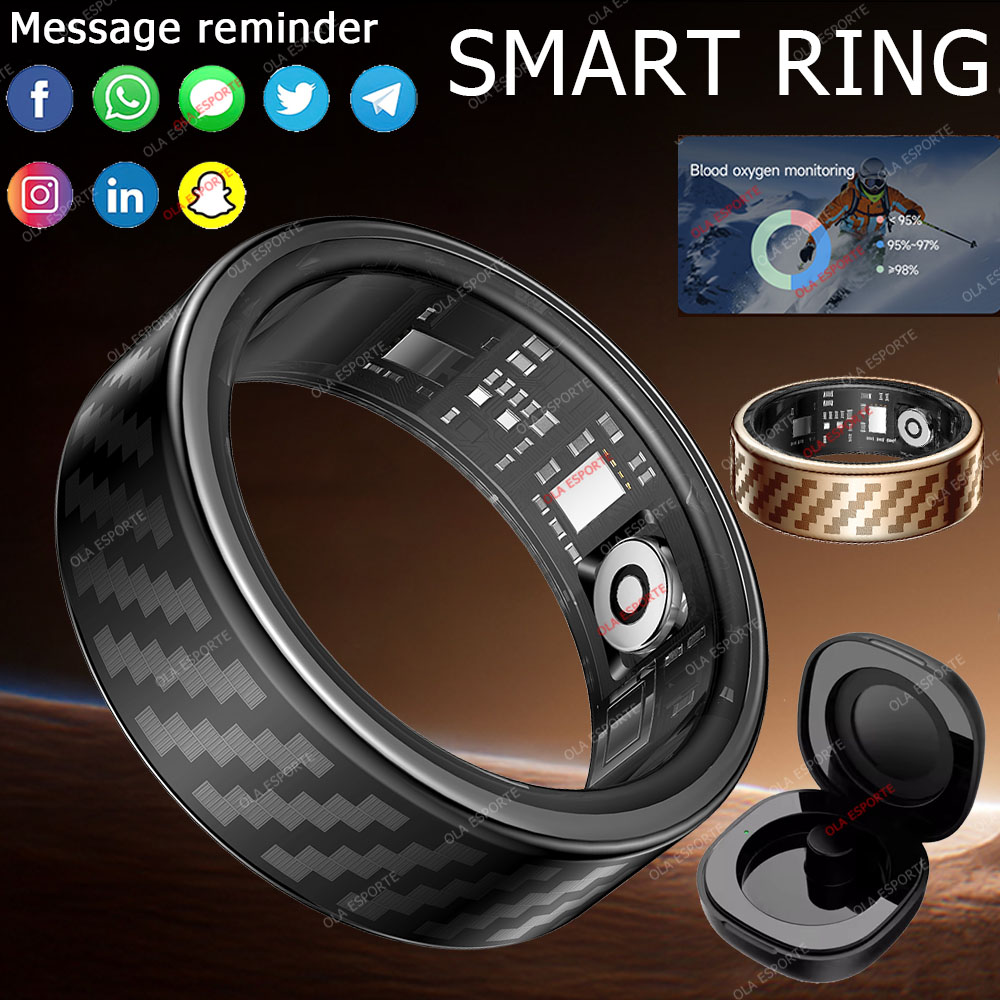 Newest Smart Ring Call Message - Smartwatch Health Watches For Women recension och pris