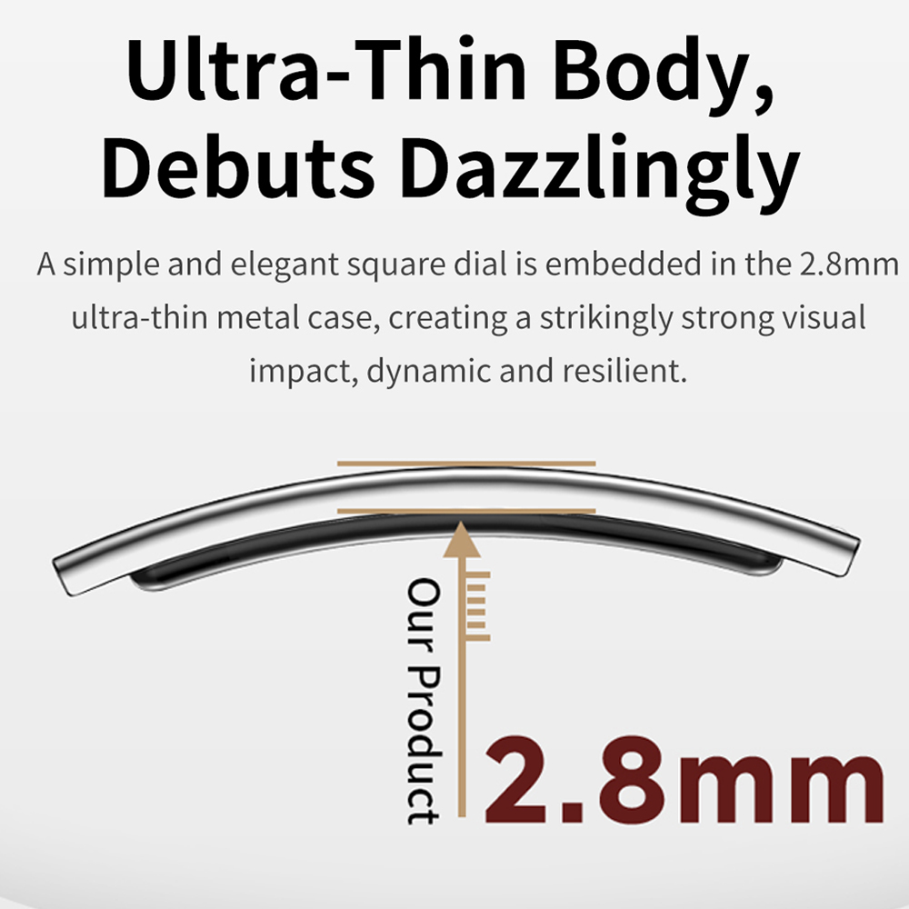 Ultra-Thin Smart Bracelet Wome - Smartwatch Health Watches For Women recension och pris