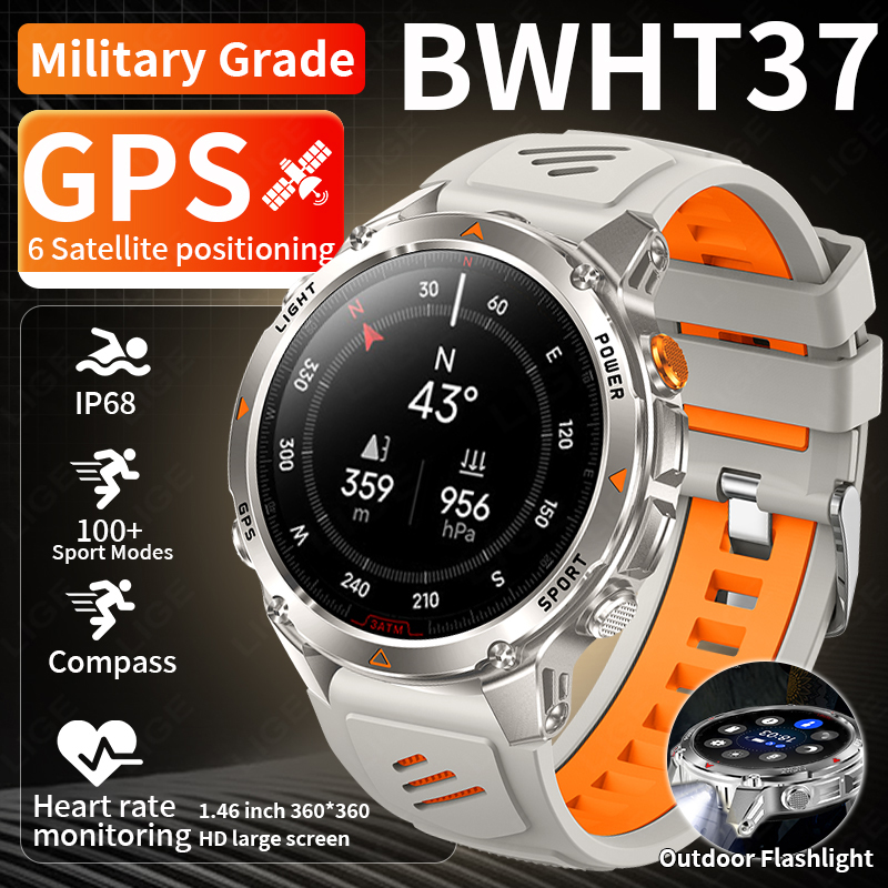 LIGE Rugged GPS Track Smart Wa - Watch Smart Smartwatch recension och pris