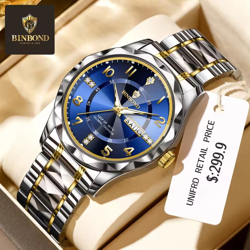 Men's Watch Fashion Trend Nigh - Smartwatch Trending Watches For Men recension och pris