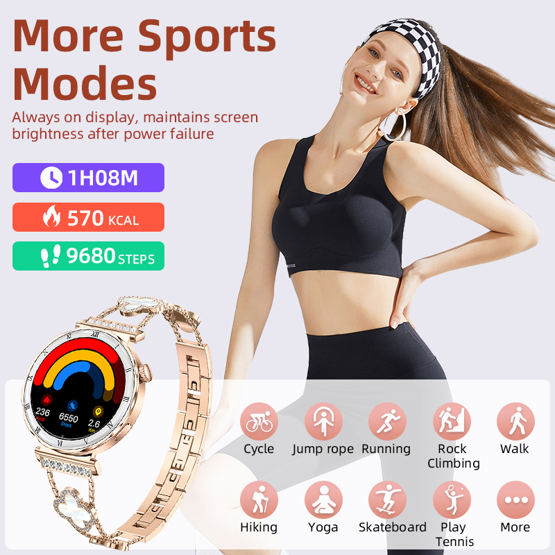 Luxury Smart Watch Women Ladie - Smartwatch Latest Watches For Women recension och pris