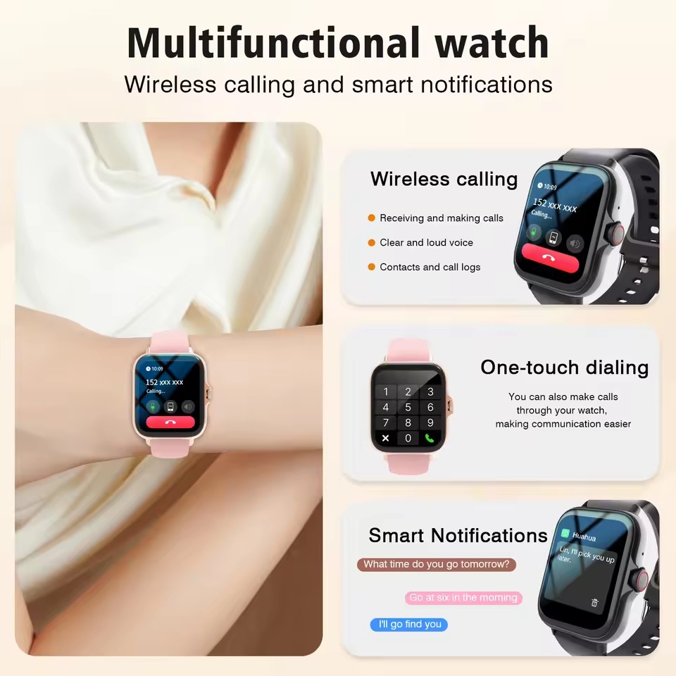 Latest Upgraded Fashion Design - Smartwatch Latest Watches For Women recension och pris