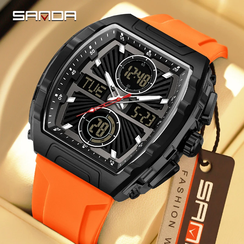 SANDA New Fashion Trend Men's  - Smartwatch Trending Watches For Men recension och pris