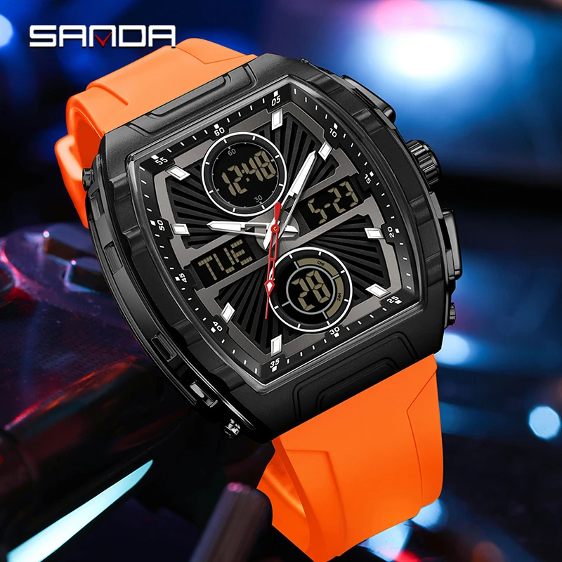 SANDA New Fashion Trend Men's  - Smartwatch Trending Watches For Men recension och pris