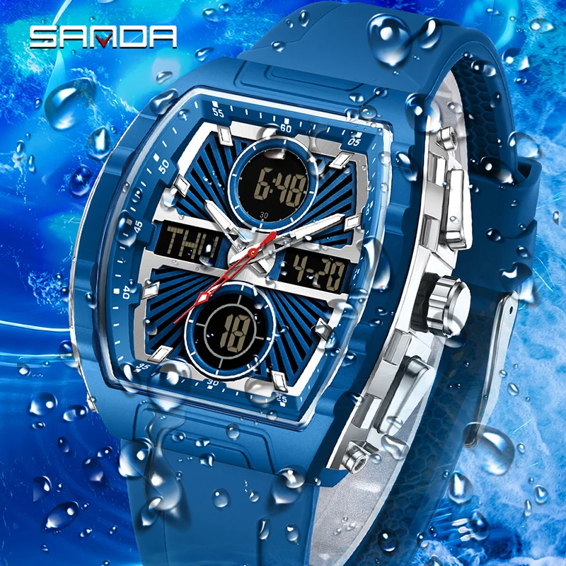 SANDA New Fashion Trend Men's  - Smartwatch Trending Watches For Men recension och pris