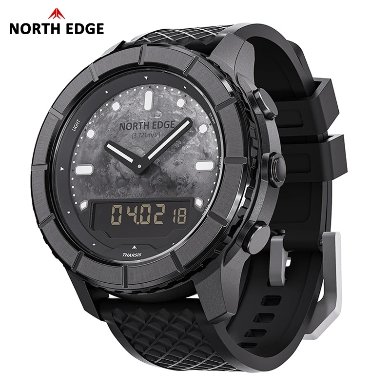 NORTH EDGE THARSIS Men Carbon  - Altimeter Compass Watch recension och pris