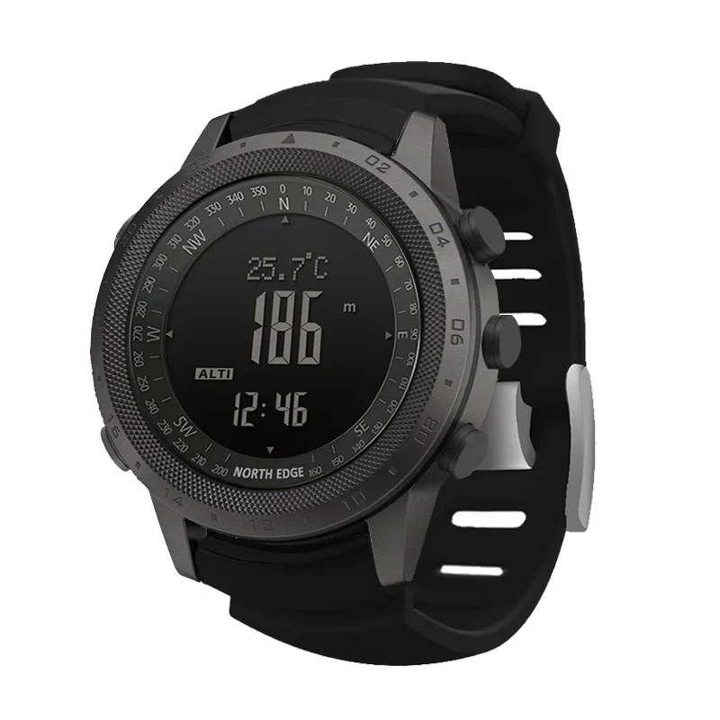 New NORTH EDGE Men's sport Dig - Altimeter Compass Watch recension och pris