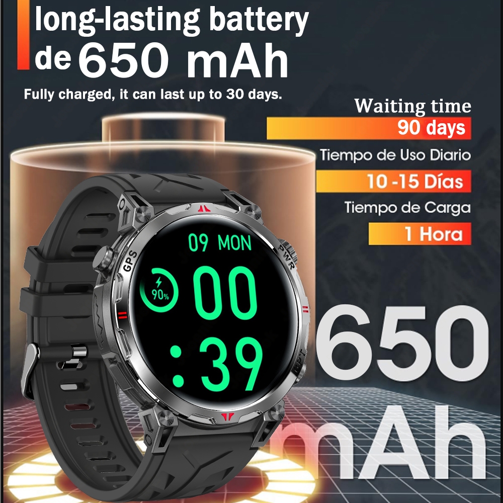 New Professional GPS Sports Sm - Smartwatch Running Watches For Men recension och pris