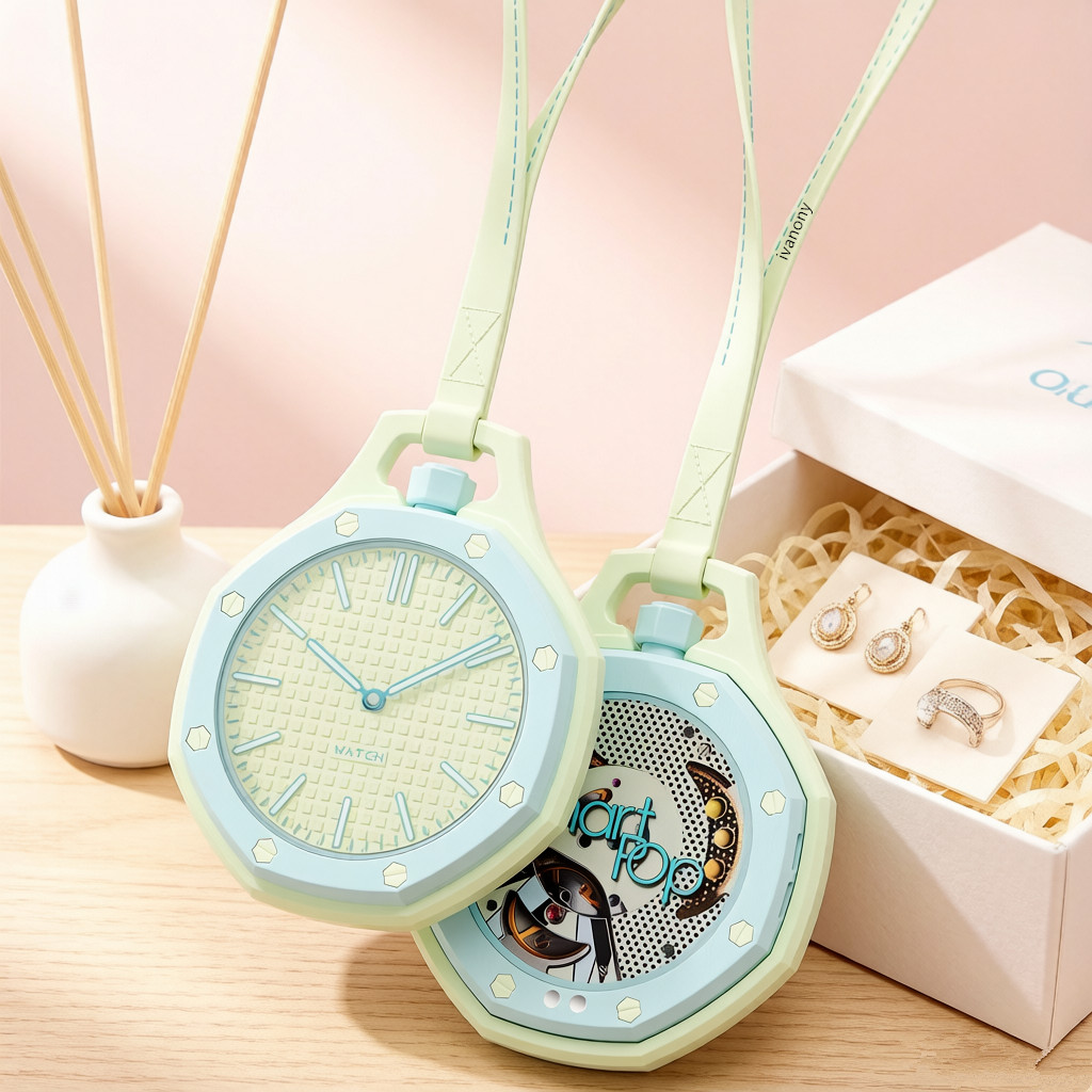 Latest Lanyard Watch 1.3inch H - Smartwatch Latest Watches For Women recension och pris